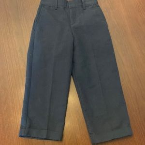Claiborne Cuffed Dress Pant in Navy